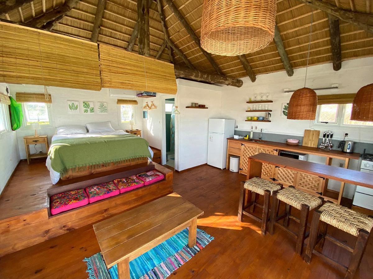 Cabanas Punta Papaya Punta Del Diablo Bagian luar foto